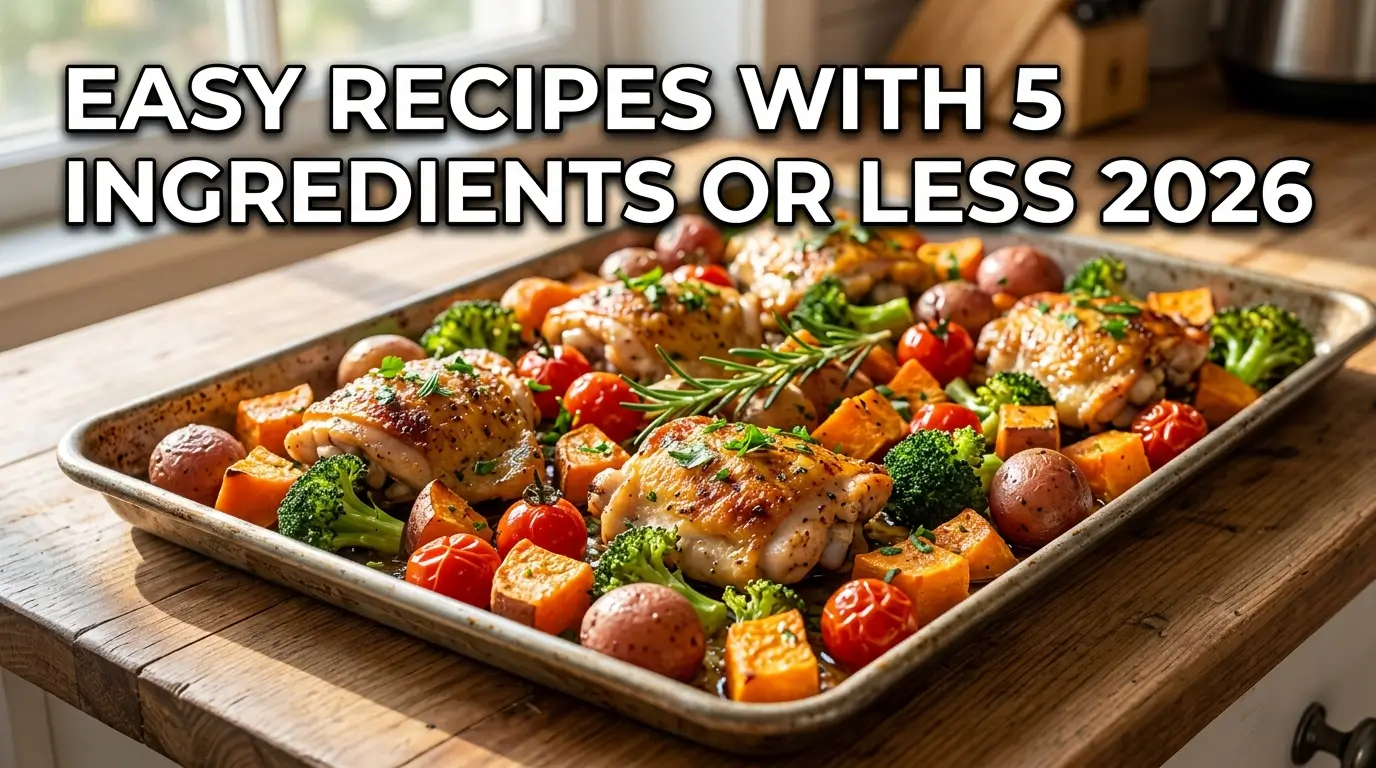 Easy Recipes With 5 Ingredients or Less 2026