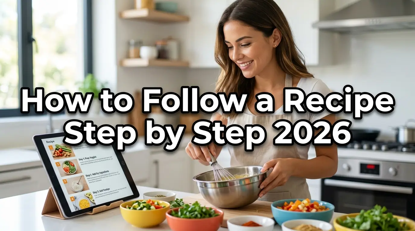 How to Follow a Recipe Step by Step 2026