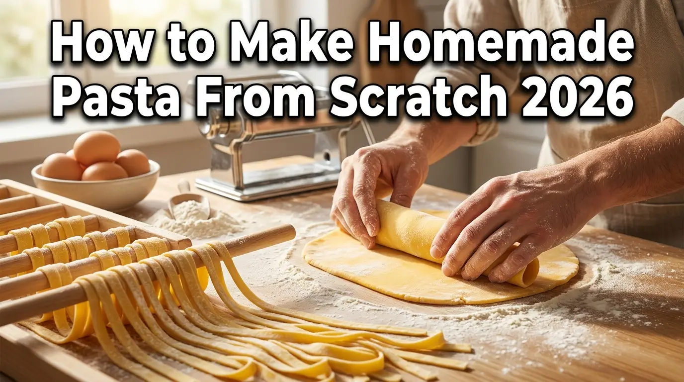 How to Make Homemade Pasta From Scratch 2026