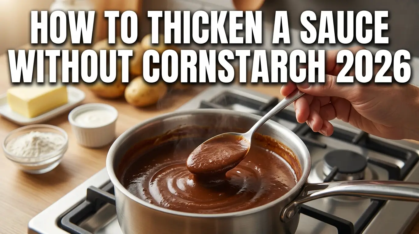 How to Thicken a Sauce Without Cornstarch 2026