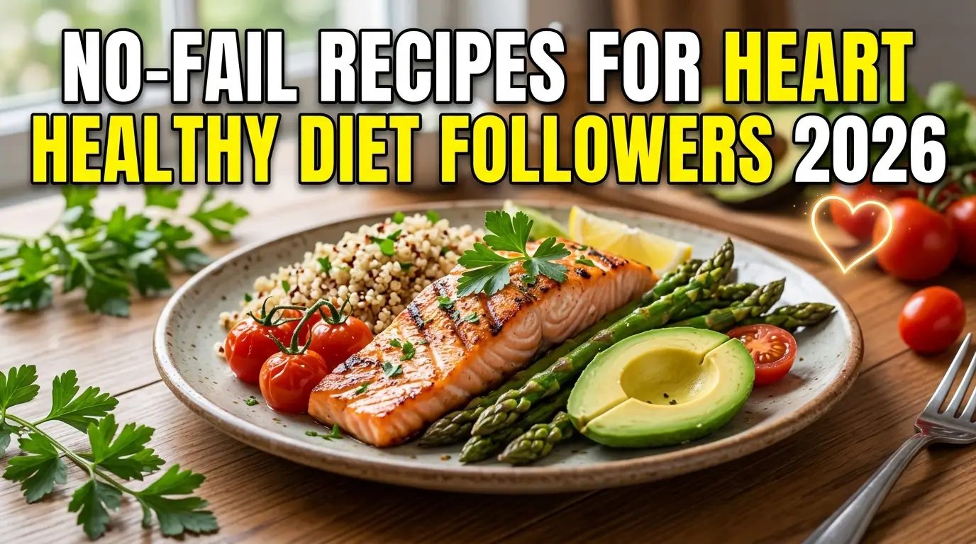 No-Fail Recipes for Heart Healthy Diet Followers 2026